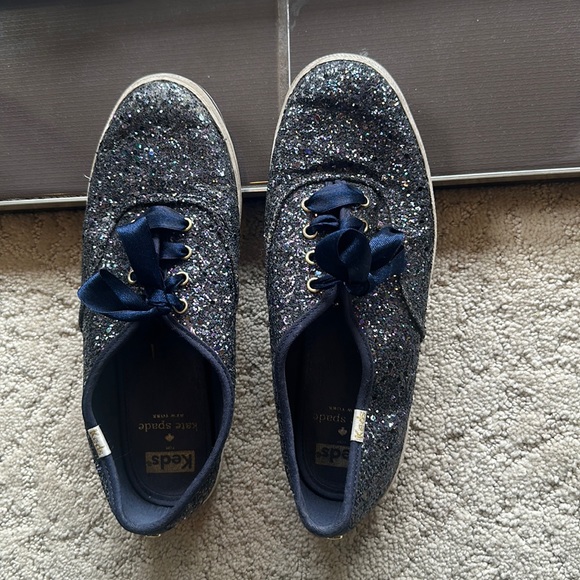 Kate Spade x keds glitter sneakers ! - Picture 1 of 3